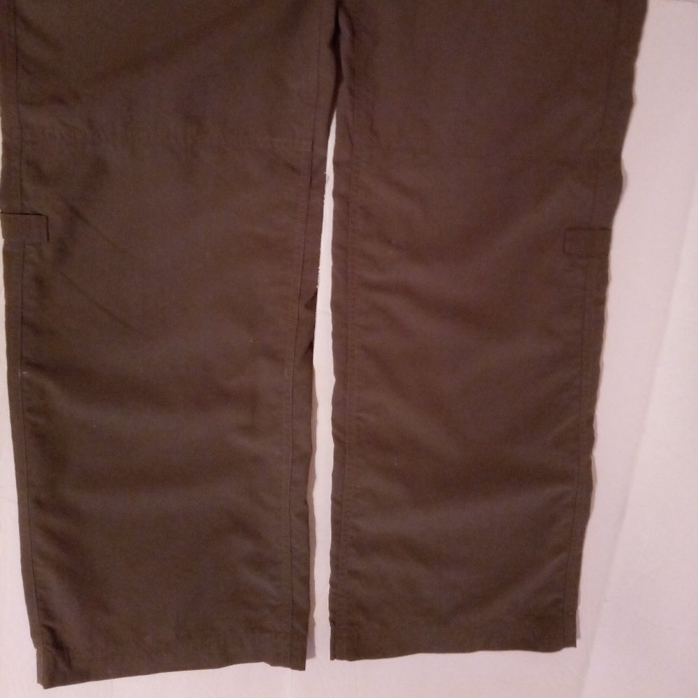 The North Face brown 2-way pants sz 6 - Picture 5 of 12